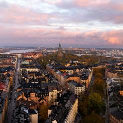 Södermalm i Stockholm med vy mot öster. Foto: Joel Klasén/Unsplash