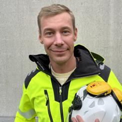 Emil Löveryd. Foto: Hedin Construction