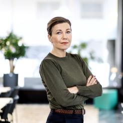 Tanja Rasmusson, näringspolitisk chef, Byggföretagen. Foto: Byggföretagen