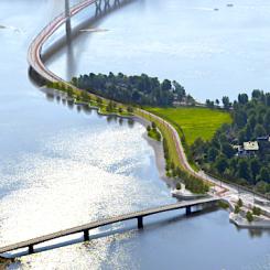 Sitowise ansvarar för samordningen av Kruunusillat (Kronbroarna) - projektet i Helsingfors, inklusive bevakning och samordning av planeringsuppgifterna inom områdesindelning och olika tekniska områden samt upprätthållande av projektplaner. Företagets ansvarsområde omfattar också samordning av gatuplanering, miljö- och licensfrågor, informationshantering, kommunikation, interaktion och riskhantering. Manualen färdigställdes officiellt i mars 2016. Sedan dess har den regelbundet uppdaterats som en webbversion där den är tillgänglig för alla. Foto: Helsingfors Stad, luftbild