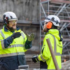 Hela arbetet med utbyggd depå i Högdalen är klart 2026. Foto: Region Stockholm