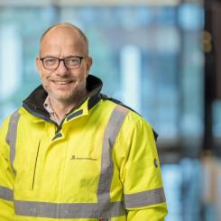 Johan Barntmark, avdelningschef, Avdelning väst. Foto: Region Stockholm / Jann Lipka