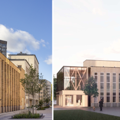 Kraftcentralen Beviljat bygglov Foto Johan Strindberg. Illustration: HSARK.