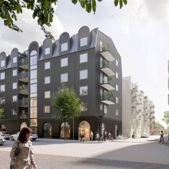 Kv. Bollen. Visionsbild: Signalisten
