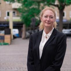 Maria Grimmer, affärsområdeschef Project Management. Foto:  Oskar Hjelm