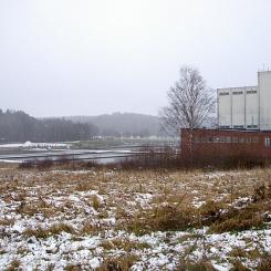 Norsborgs vattenverk, östra verket. Foto: Wikimedia Commons