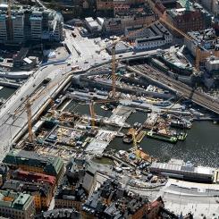 Slussen, maj 2023. Foto: Lennart Johansson
