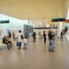 Plattform. Visionsbild: Region Stockholm/Sweco