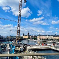 Slussen 6 augusti 2024. Foto: Stina Wickenberg