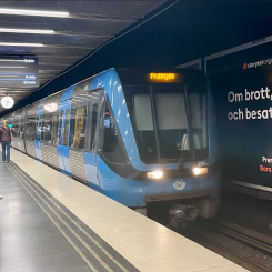 Ökad kollektivtrafikandel för tvärresande i Söderort samt mellan Nacka och Söderort ska bland annat utredas. Foto: Stina Wickenberg