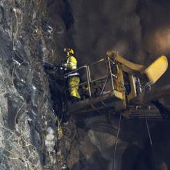 Arbetstunnel. Foto: Region Stockholm