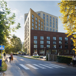 Villa Kevinge Strand. Visionsbild: Vardaga